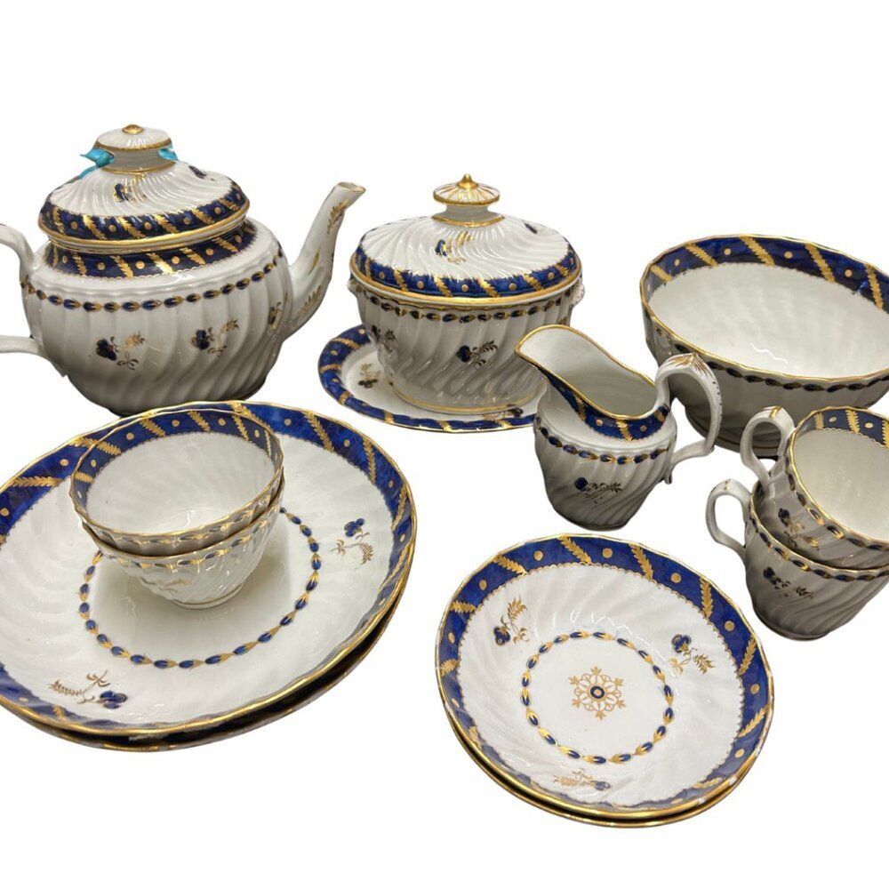 Royal Worcester Floral Tea Service- eliza's attic